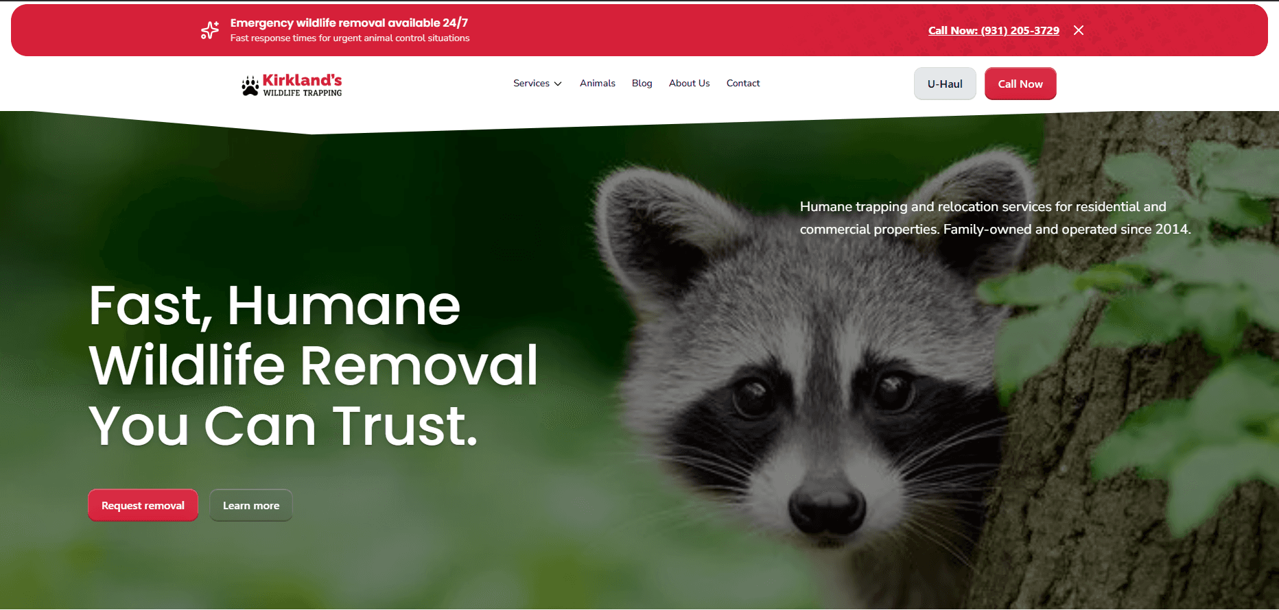 Kirklands Wildlife Trapping